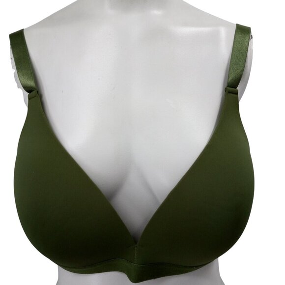 Strm Line Intimates Green Wireless Multiway Bra Size 42D Stretch Lined - Picture 8 of 10